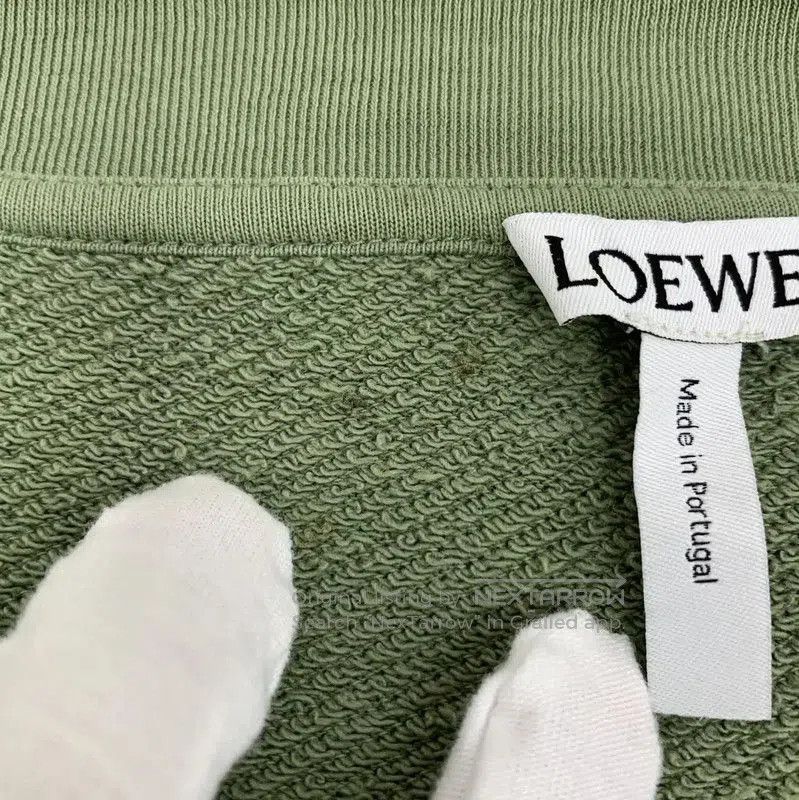 Loewe Loewe Green Cotton Women's Sweatshirt . Size L / US 10 / IT 46 - 7 Thumbnail