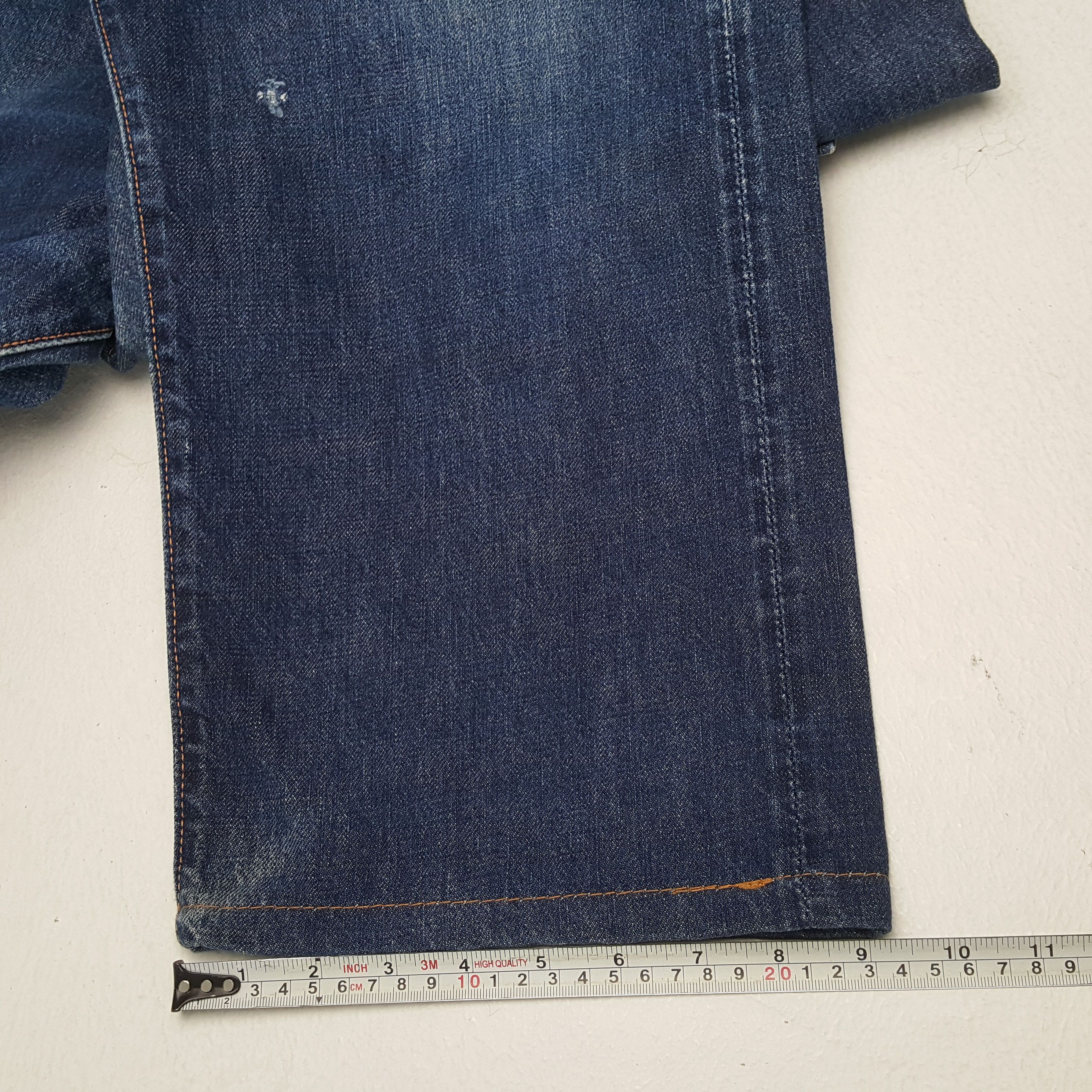 Evisu EVISU Jeans Japanese Brand Streetwear Custom Daicock Style Size US 31 - 11 Thumbnail