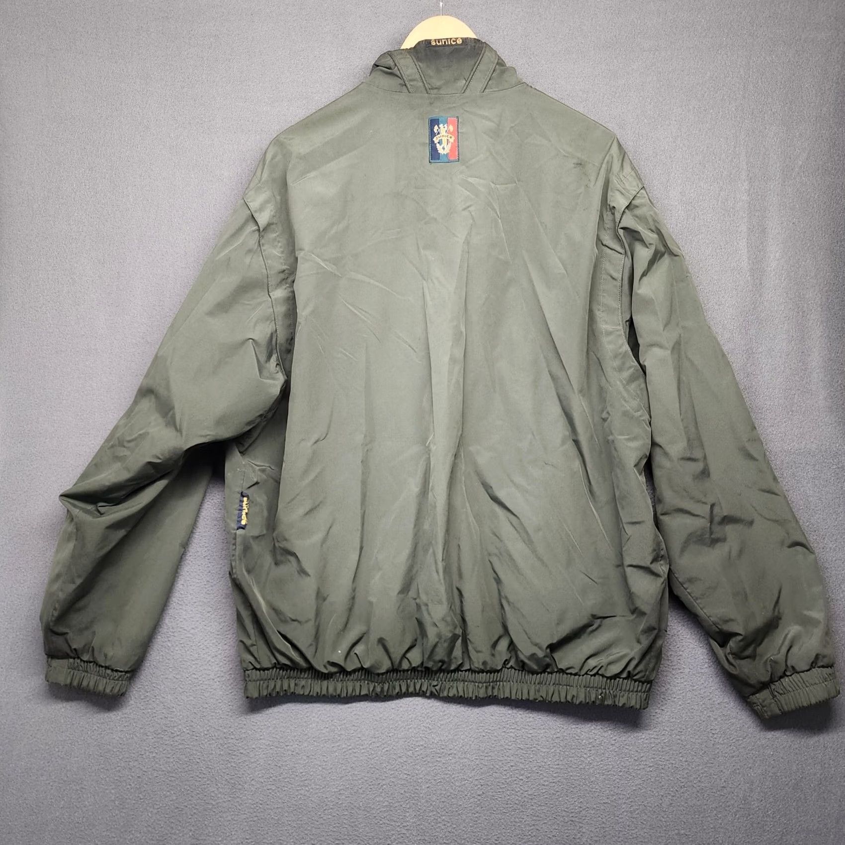 Vintage VINTAGE Sunice Jacket Windbreaker Pullover Golf 1/2 Zip Green L Mens Flaw Size US L / EU 52-54 / 3 - 2 Thumbnail