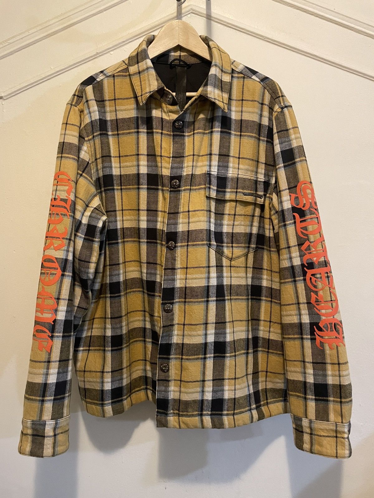 Chrome Hearts Chrome Hearts Padded Flannel Working Junkyard Chrome Hearts Chrome Hearts Padded Flannel Working Junkyard