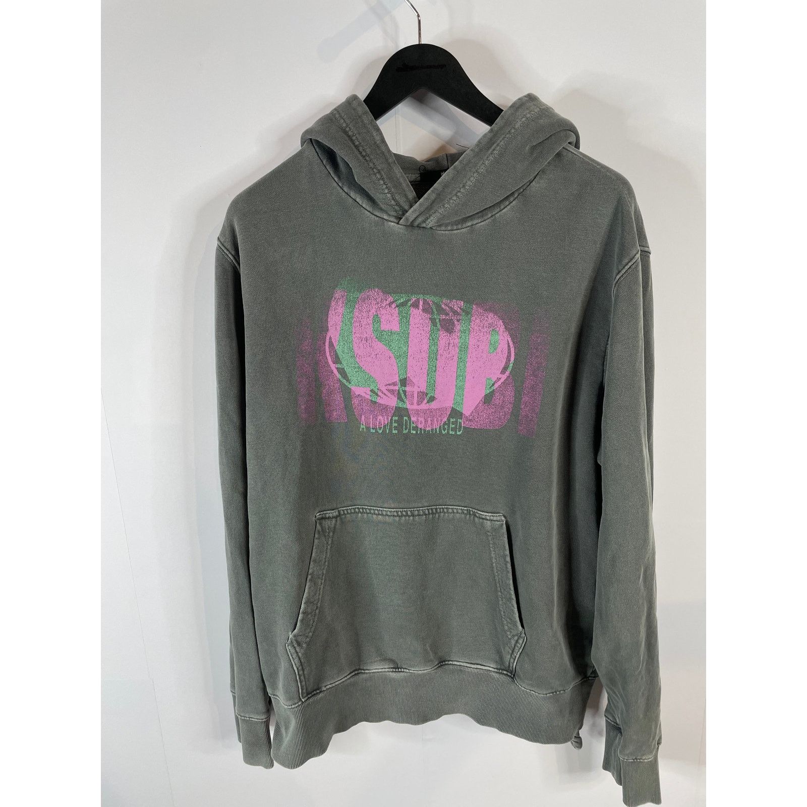 Ksubi Ksubi Love Deranged Hoodie Grey Used Medium Size US M / EU 48-50 / 2 - 1 Thumbnail
