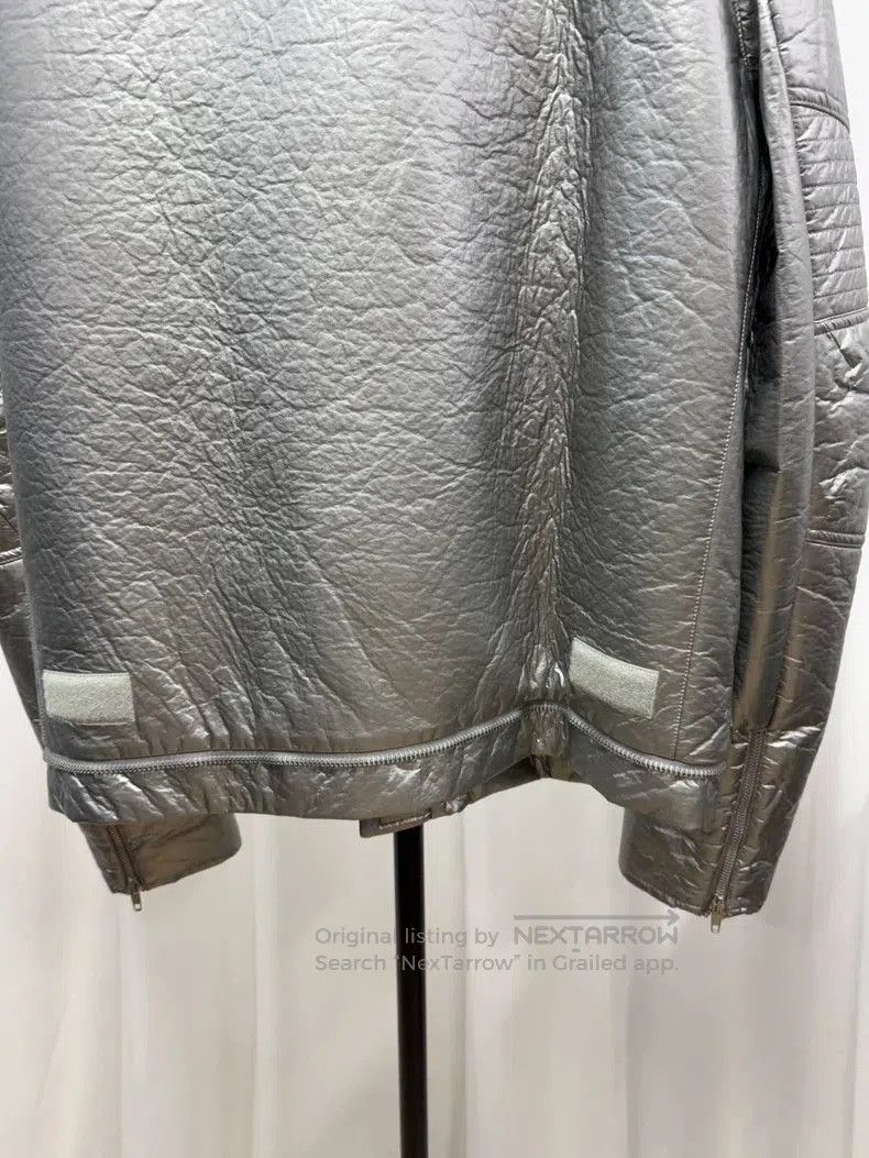 Helmut Lang Helmut Lang Silver Spacesuit Jacket 1999AW. Size US M / EU 48-50 / 2 - 6 Thumbnail