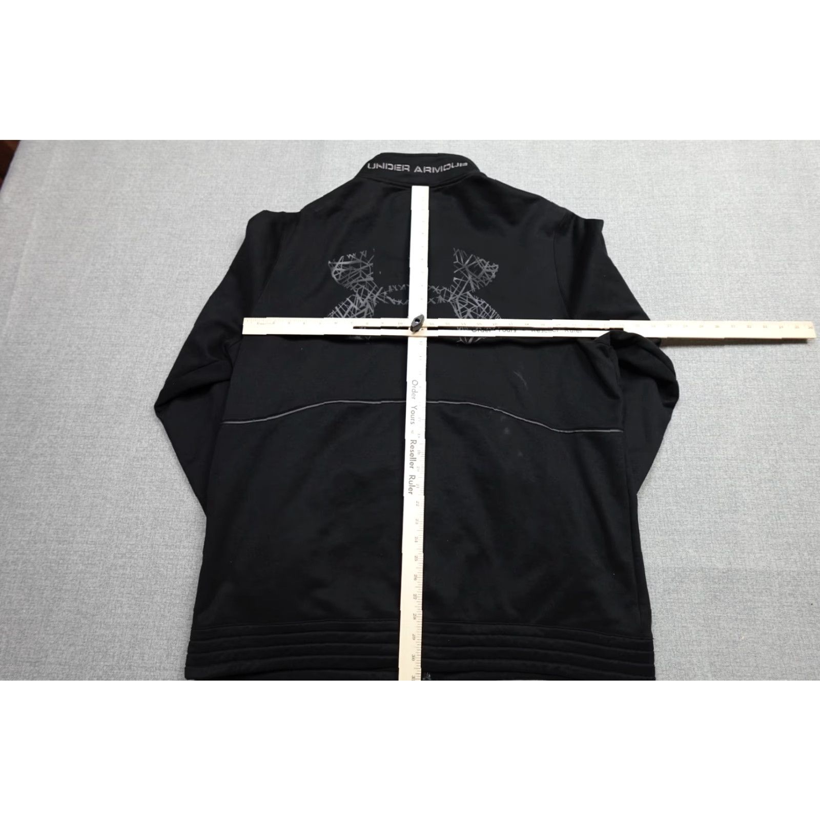 Under Armour Under Armour Sweatshirt Men 2XL Black Full Zip Fleece Logo Cozy Active Gym & Training Mens Size US XXL / EU 58 / 5 - 5 Thumbnail
