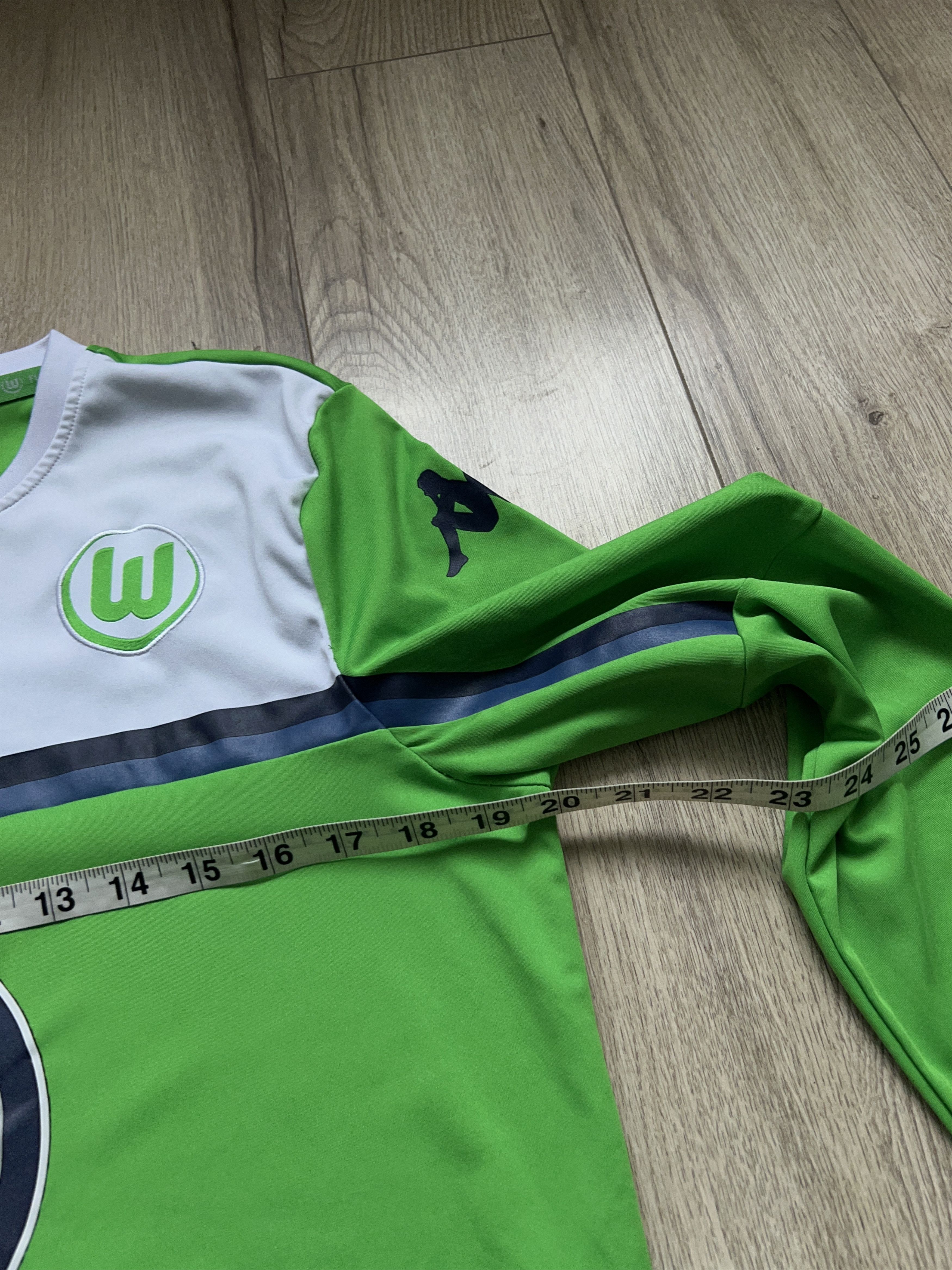 Kappa Kappa Vfl Wolfsburg Long Sleeve 2015 2016 Jersey Shirt Size US M / EU 48-50 / 2 - 8 Thumbnail