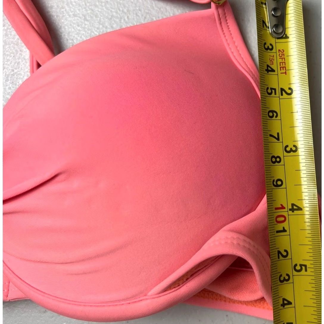 Vintage California Sunshine Pink Bikini Top Adjustable Strap Medium Women M Bikini Top Pink California Sunshine, Bikini, Top, Women, M, Pink Size M / US 6-8 / IT 42-44 - 4 Thumbnail