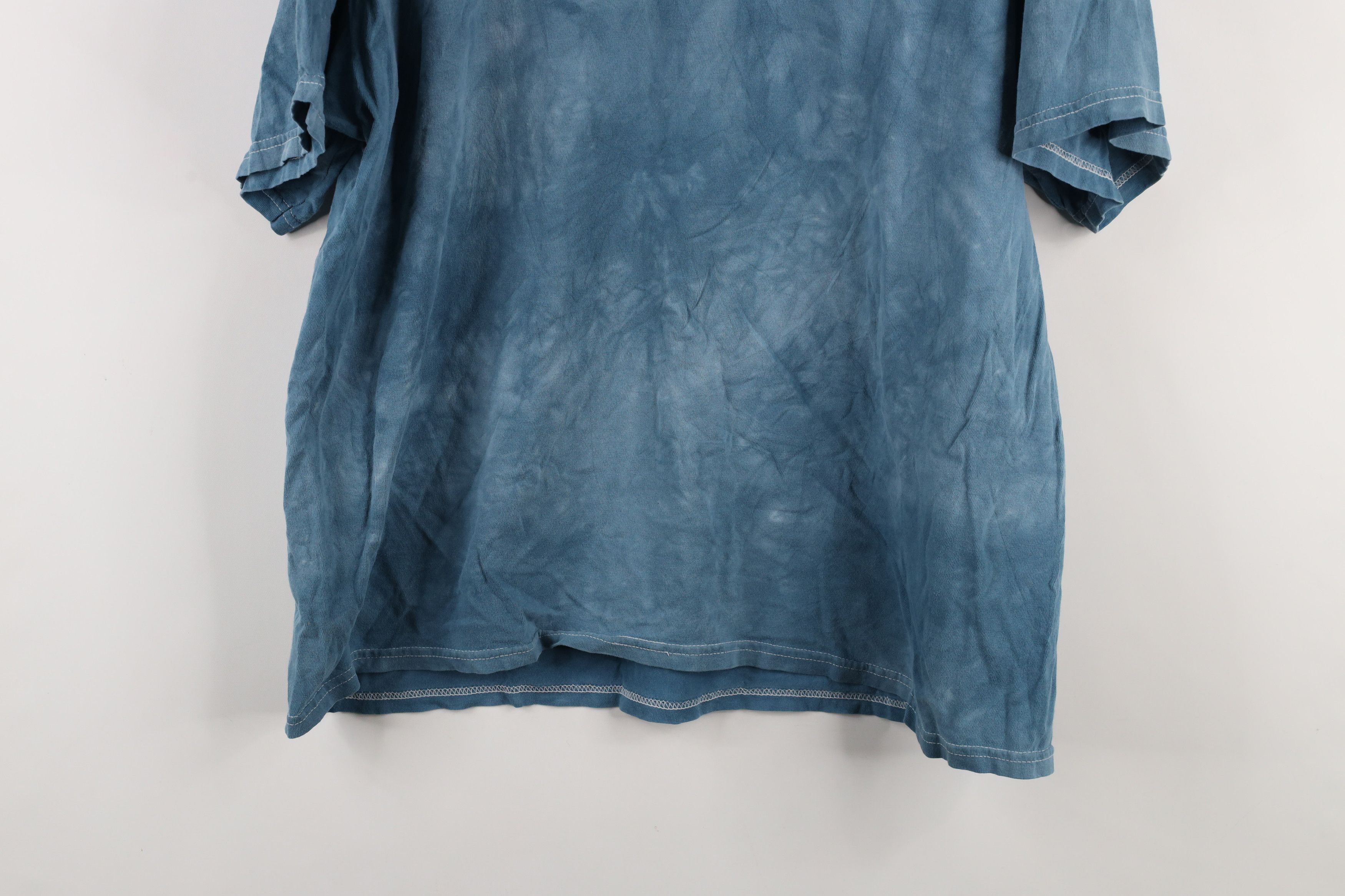 Vintage Vintage 90s Streetwear Acid Wash White Wolf Nature T-Shirt Size US XL / EU 56 / 4 - 14 Thumbnail