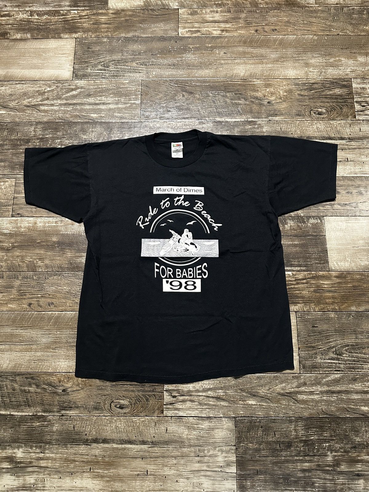 West Coast Choppers Vintage 1998 Ride for Babies Chopper Tee Size US XL / EU 56 / 4 - 2 Thumbnail