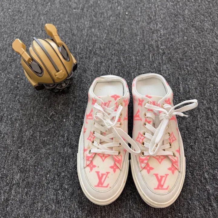 Louis Vuitton Louis Vuitton Stellar Monogram Slip-On Sandals -2508 Size US 6 / IT 36 - 2 Thumbnail