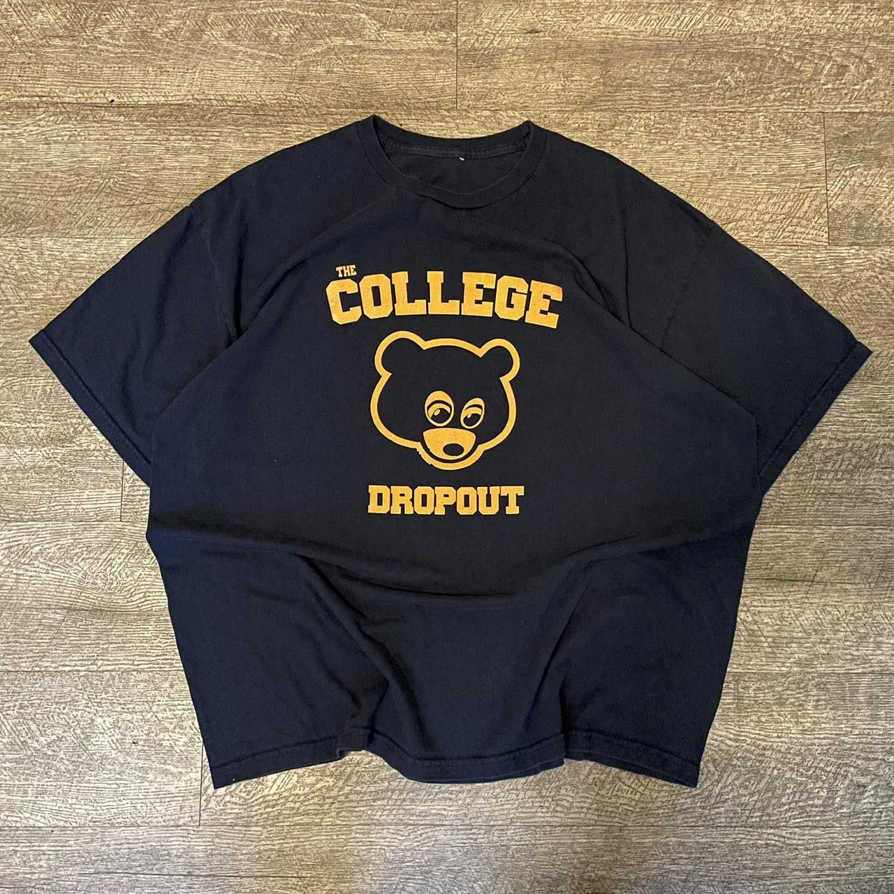 Kanye West × Vintage Vintage Y2K 2004 Kayne West The College Dropout Graphic Tee Size US XL / EU 56 / 4 - 1 Thumbnail