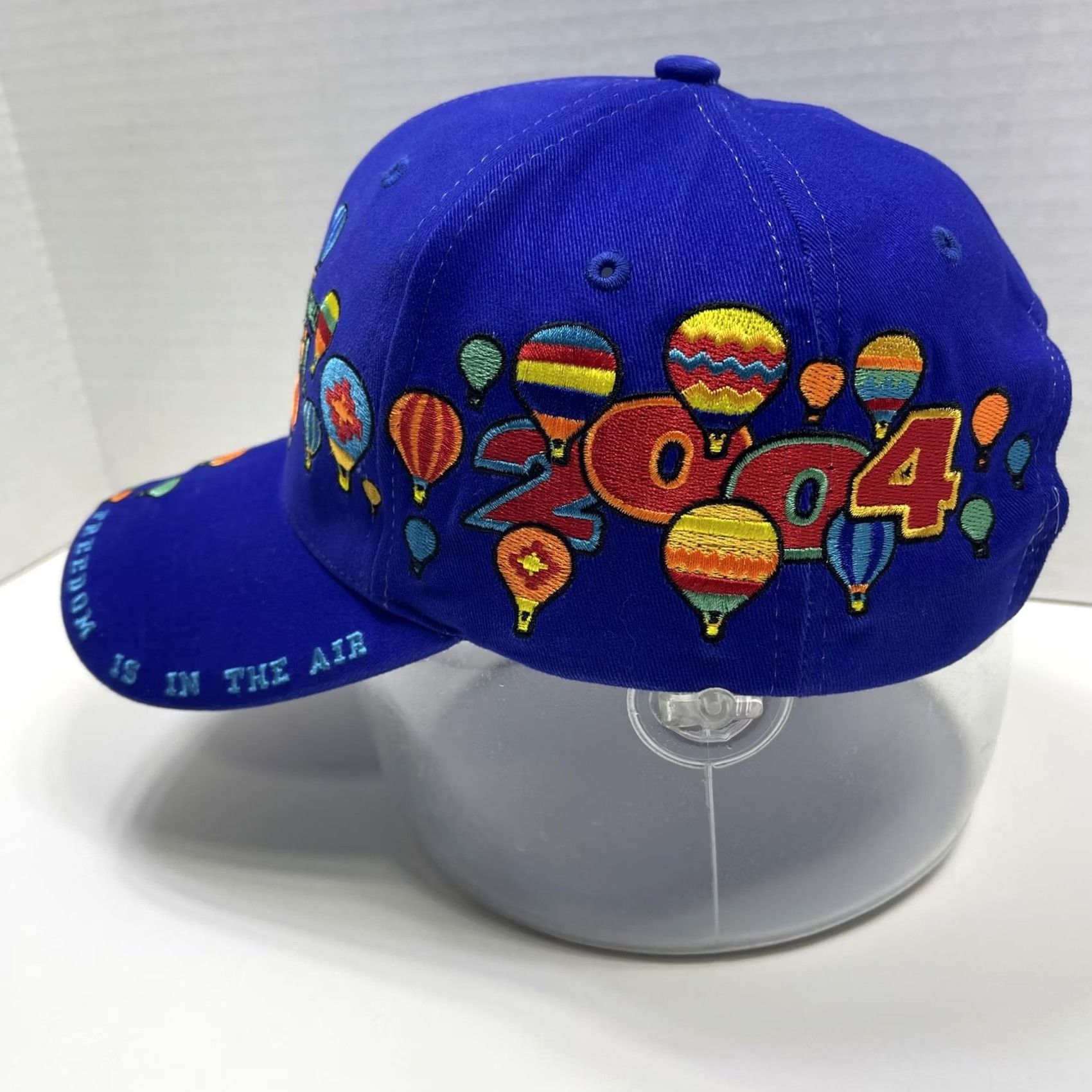 Vintage VINTAGE Albuquerque International Balloon Fiesta Hat Cap Strap Back Embroidered Size ONE SIZE - 4 Thumbnail