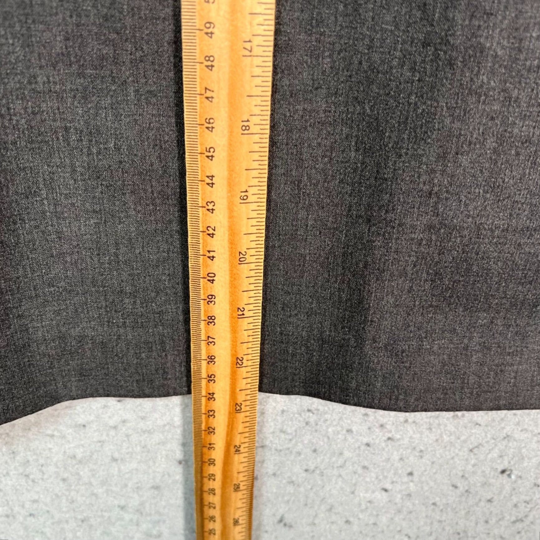 Theory Theory Womens 00 Grey Wool Pencil Skirt Midi Casual Office Dressy - Mens Womens Girls Boys? Size 24" / US 00 / IT 34 - 6 Thumbnail