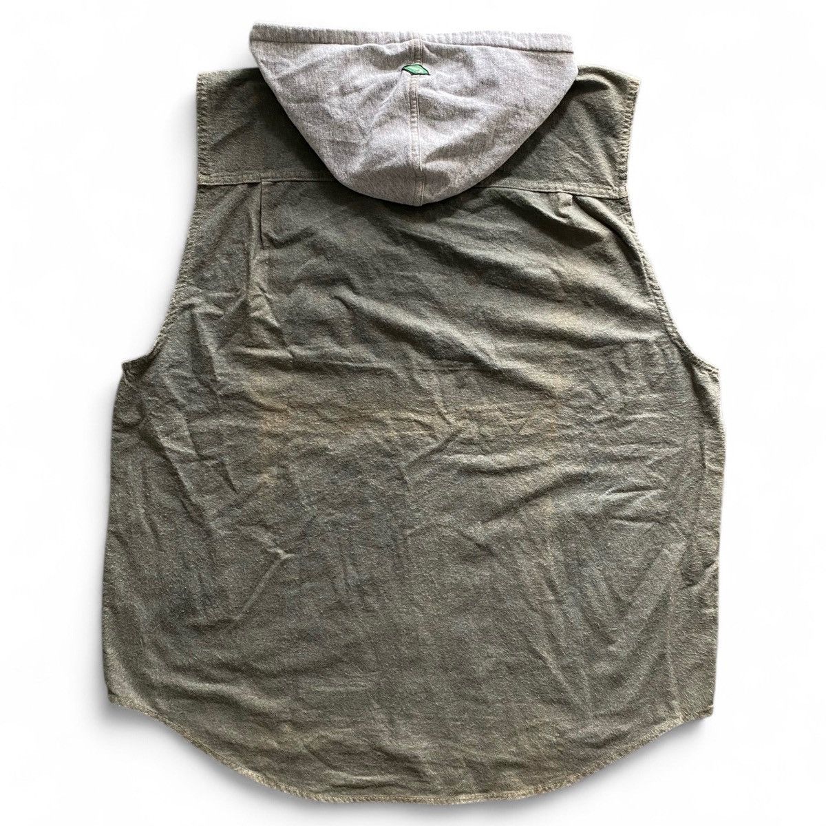 Quiksilver Quiksilver Vintage Salt-Water Denim Sleeveless Hoodie Size US L / EU 52-54 / 3 - 2 Thumbnail