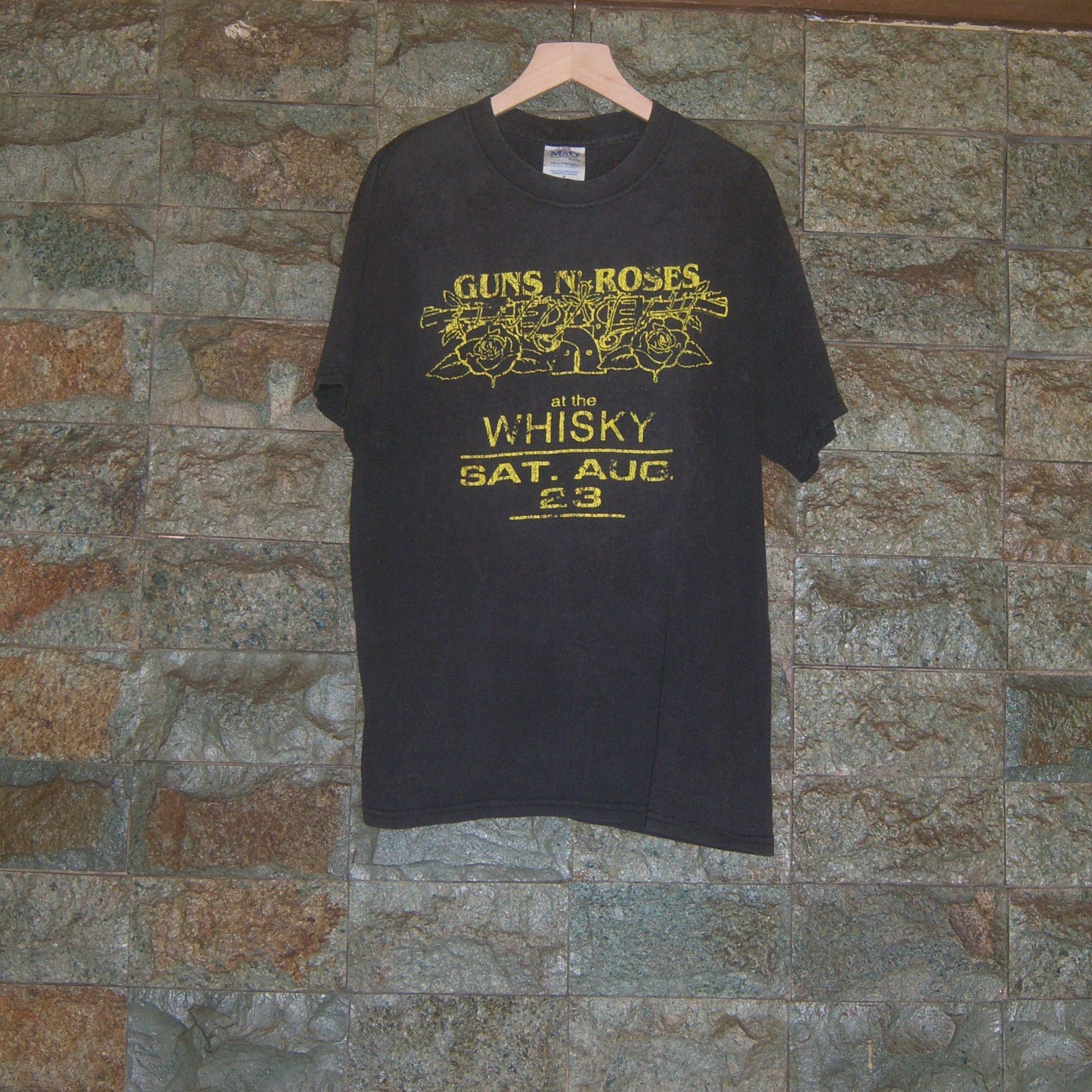 Band Tees × Vintage Y2k Guns N Roses At The Whisky Sat Aug 23 Size US M / EU 48-50 / 2 - 1 Thumbnail