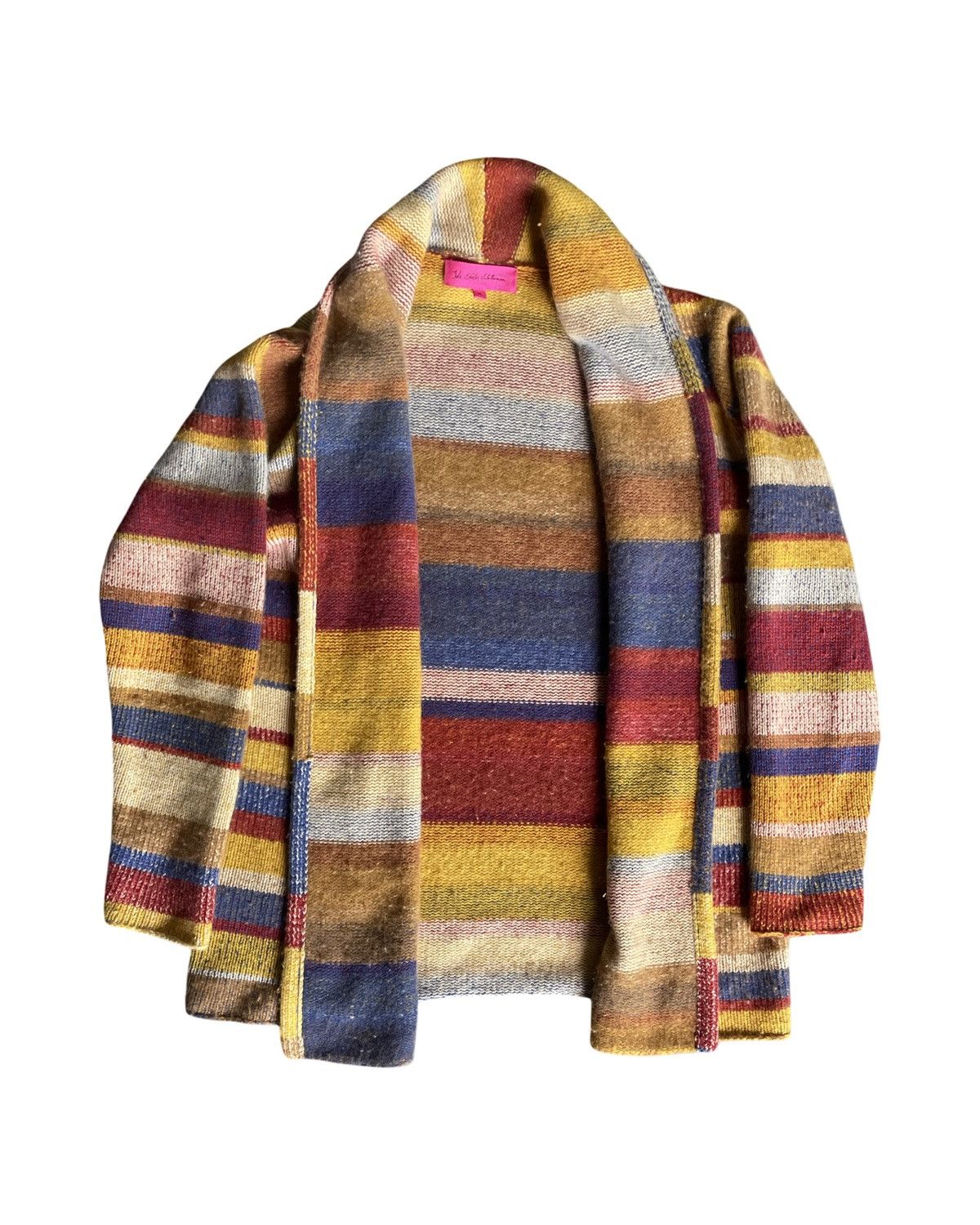 The Elder Statesman The Elder Statesman Striped Cashmere Cardigan Size US M / EU 48-50 / 2 - 1 Thumbnail