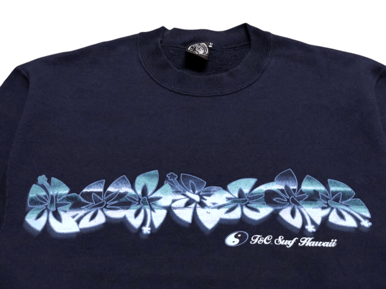 Vintage Vintage 90s T&C Surf Hawaii Flowers Crewneck Sweatshirt Usa Size US S / EU 44-46 / 1 - 3 Thumbnail