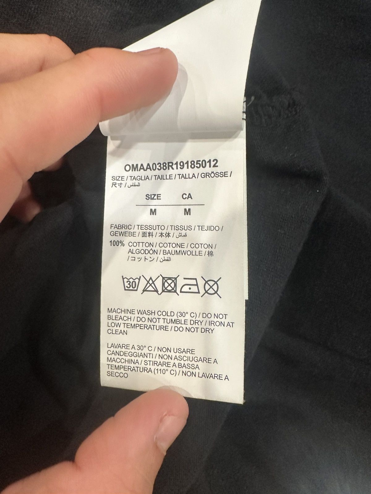 Off-White Off-White Oversized Diagonal Arrow T-Shirt PO Sz M Size US M / EU 48-50 / 2 - 5 Thumbnail