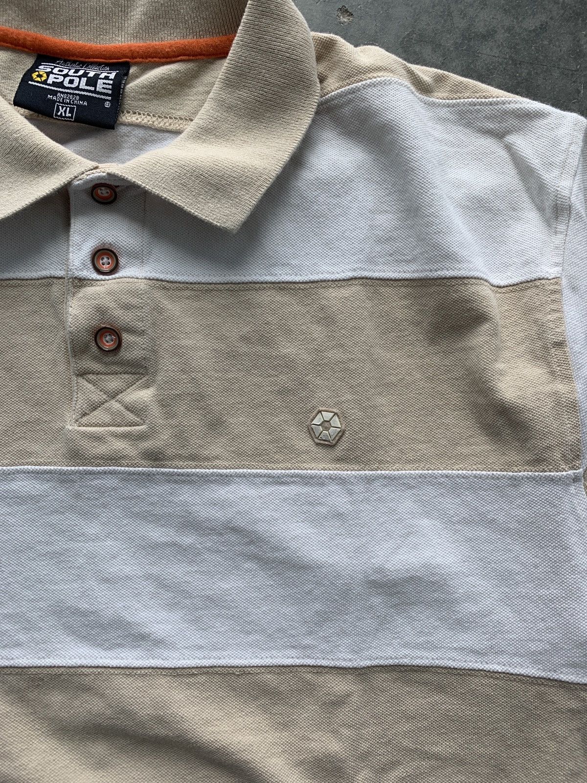 Southpole × Vintage Vintage Y2K Southpole Polo Striped Size US XL / EU 56 / 4 - 2 Thumbnail