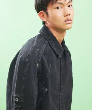 Kiko Kostadinov × Levi's CC28 Articulated Darted Denim Jacket in Black Size US XS / EU 42 / 0 - 9 Thumbnail