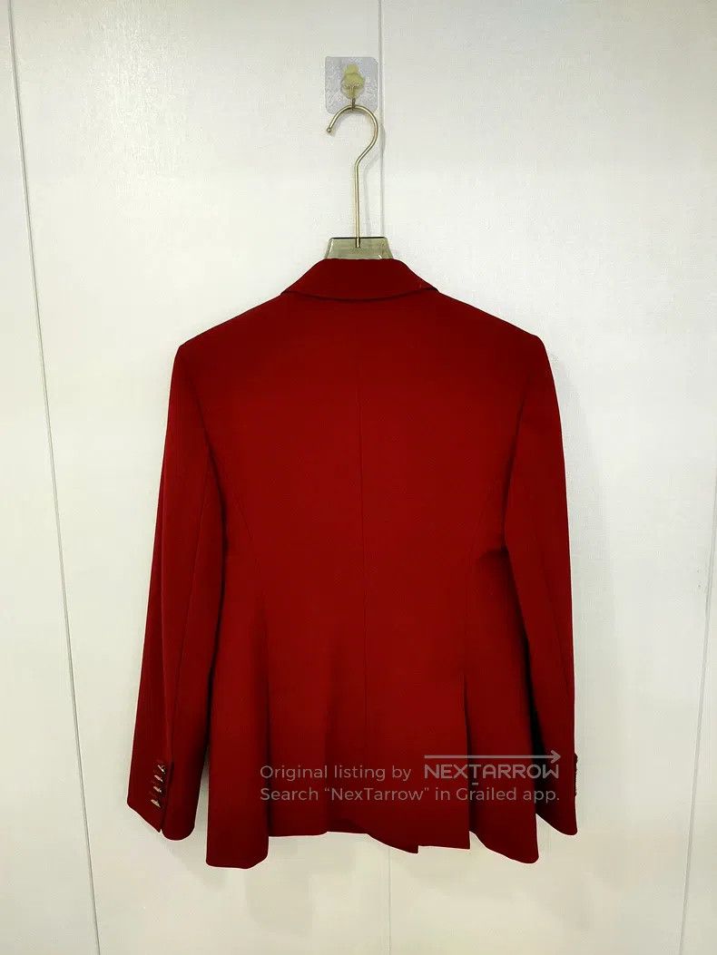 Max Mara Max Mara Red Suit Jacket Size 4XL / US 24-26 - 2 Thumbnail