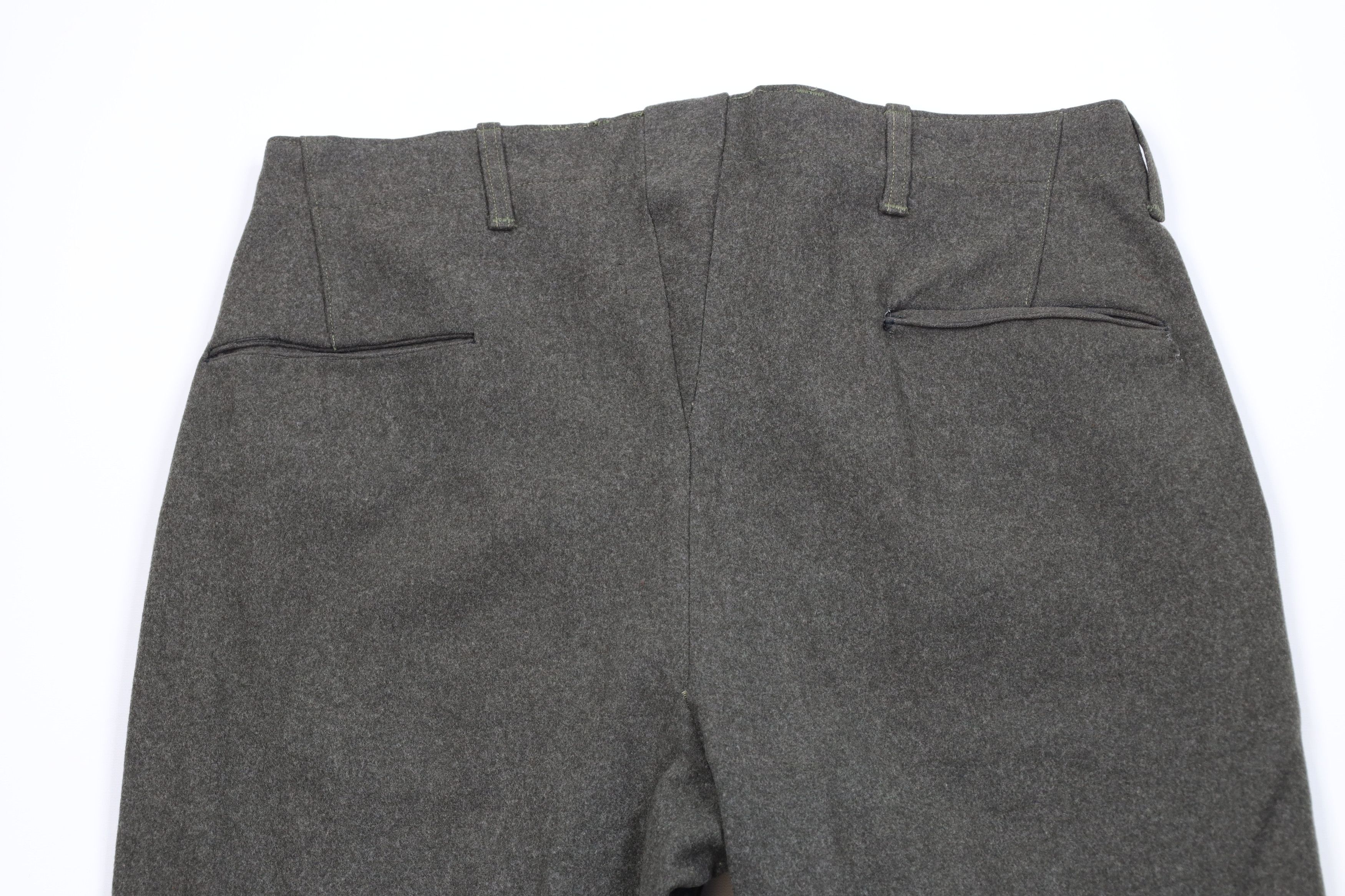 Vintage Vintage 40s 50s Military Heavyweight Fly Wool Pants USA Size US 36 / EU 52 - 10 Thumbnail