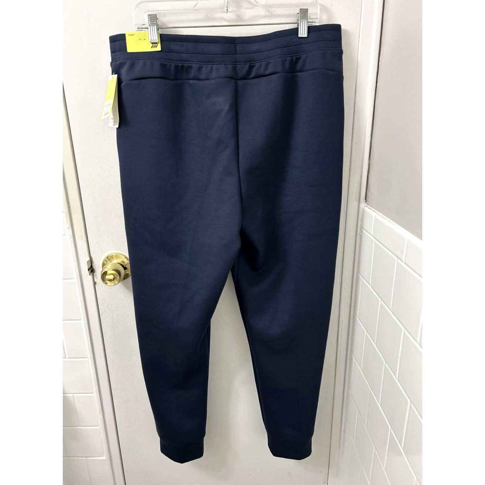 Vintage All in Motion Sleek Spacer Jogger Mens Large Navy Blue Athletic Pants NWT Size US 33 - 2 Thumbnail
