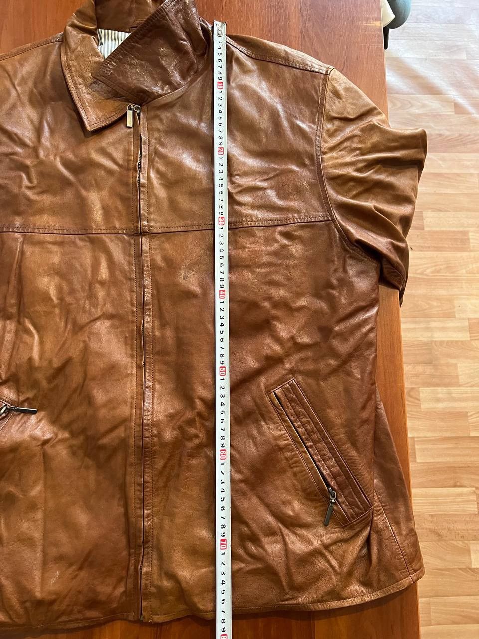 Vintage AVIA TRIX USA CLASSIC AVIATOR BIKER RETRO LEATHER JACKET XL Size US XL / EU 56 / 4 - 19 Thumbnail