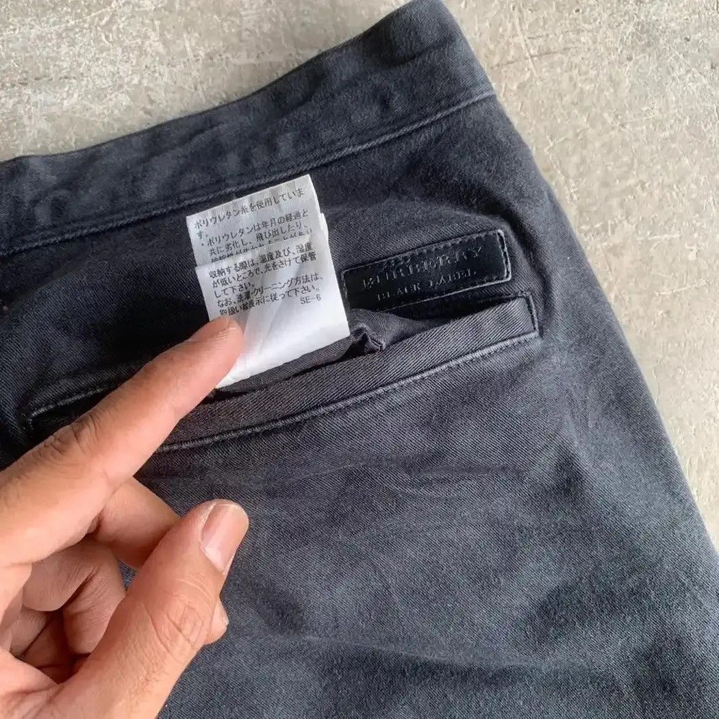 Black Label Burberry x Black Label Designer Chino Blank Pants W29 Size US 29 - 13 Thumbnail