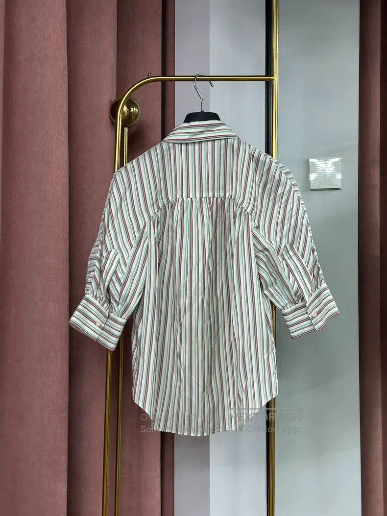 Prada Prada Short sleeves with striped laces Size XS / US 0-2 / IT 36-38 - 3 Thumbnail