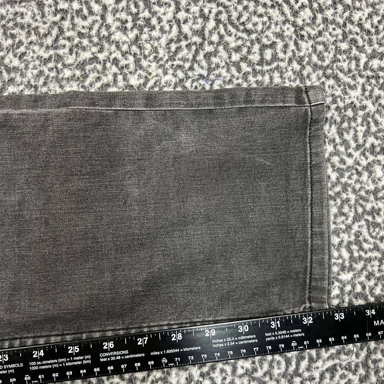 Other Footprint Manufacture Jeans Men 36x33 Black Denim Pants Size US 36 / EU 52 - 6 Thumbnail
