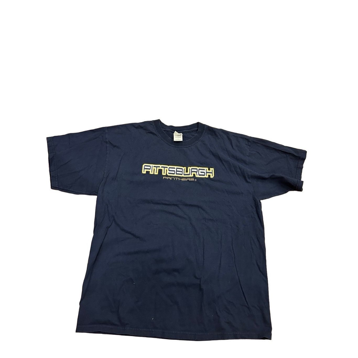 Gildan Vintage Y2K, Pittsburgh Panthers embroidered puff print T-sh Size US XL / EU 56 / 4 - 1 Thumbnail
