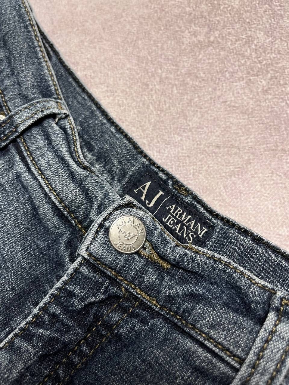 Armani Vintage Armani Pocket Logo Baggy Jeans Y2K 33 Size US 33 - 8 Thumbnail