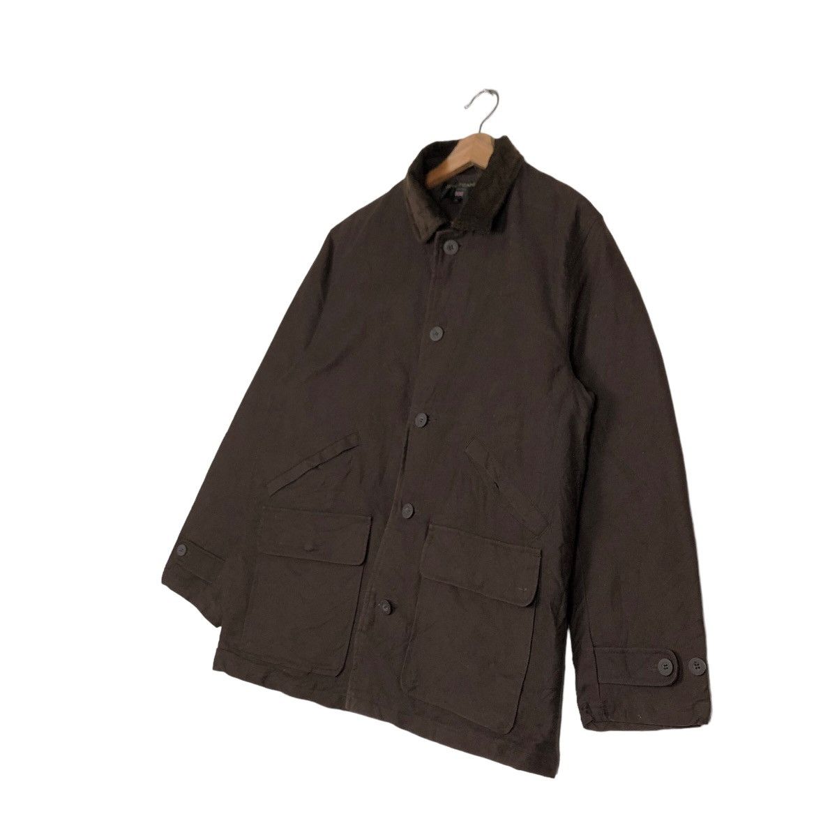 Japanese Brand 🔥Rich Brown Vtg Chore Jacket Quilted John Pearse London Size US M / EU 48-50 / 2 - 2 Thumbnail
