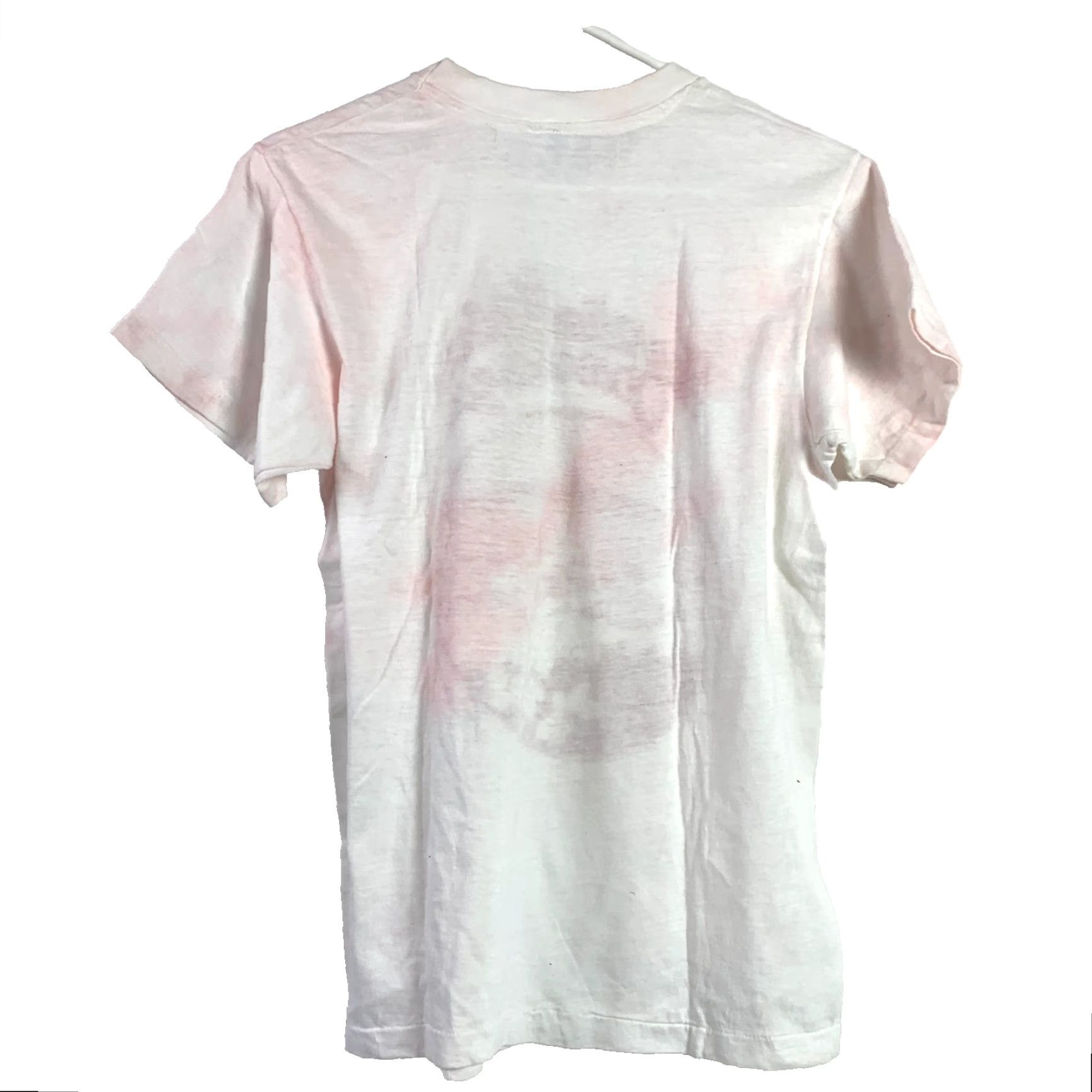 Hanes VINTAGE Hanes T-Shirt Hawaiian Crew Neck Short Sleeve White 75% Cotton 25% Polyester Unisex Adults M Graphic Print Logo Size US M / EU 48-50 / 2 - 7 Thumbnail