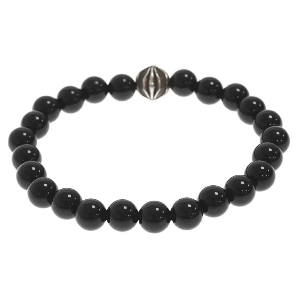 Chrome Hearts Chrome Hearts Black Beaded Bracelet Size ONE SIZE - 2 Thumbnail