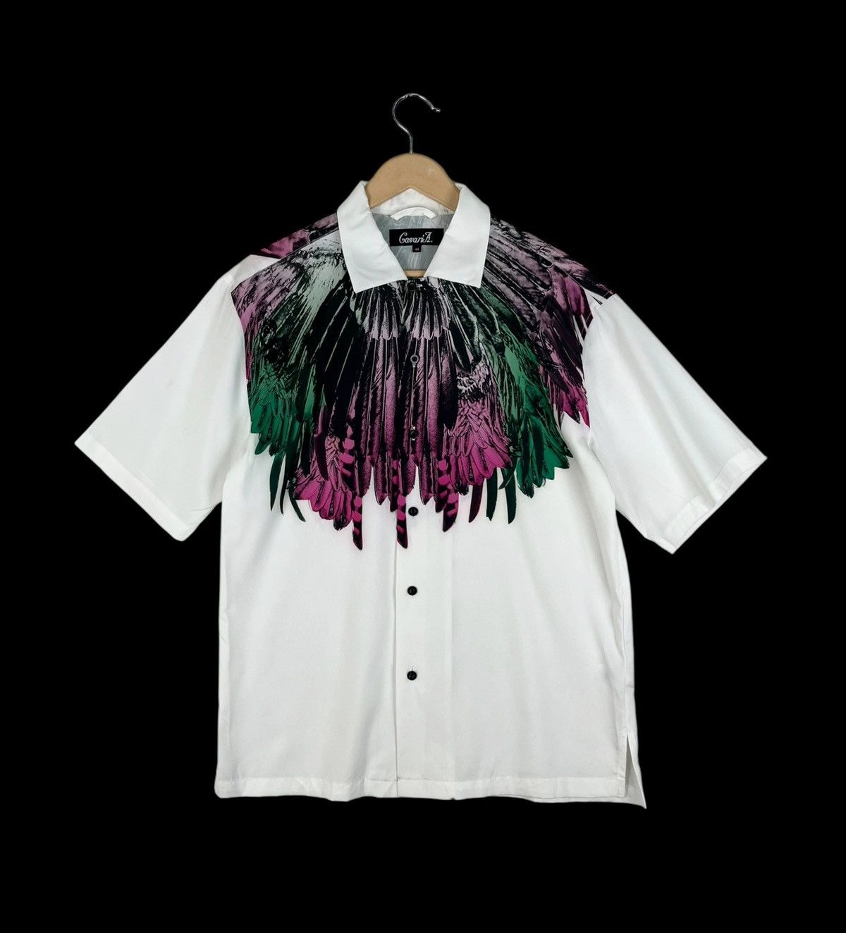 Japanese Brand Japanese Brand CavariA Wings Colourful Button Up Shirt Size US M / EU 48-50 / 2 - 1 Thumbnail
