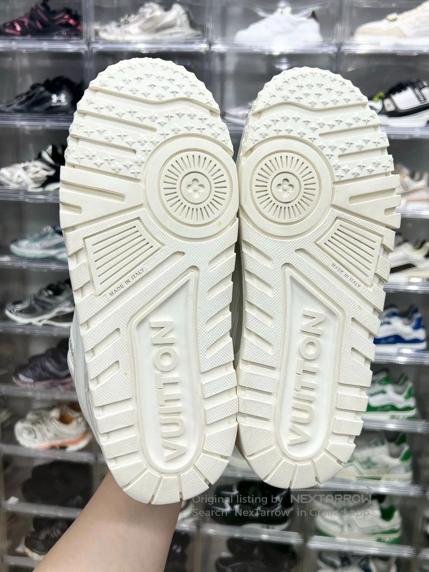 Louis Vuitton LV Trainer Maxi Sneakers in White UK8. Size US 10 / EU 43 - 8 Thumbnail
