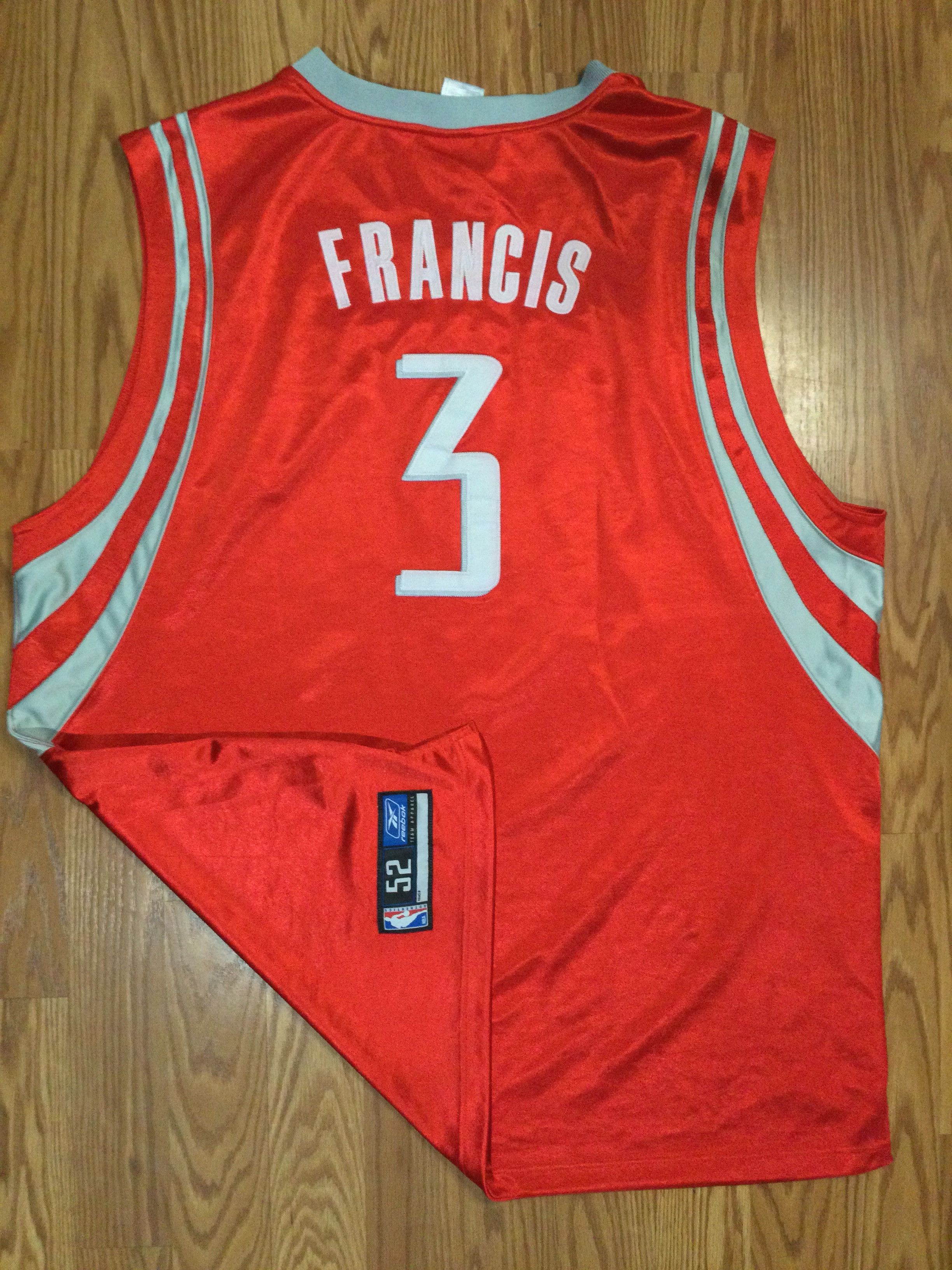Reebok Authentic Houston Rockets Steve Francis Reebok NBA Jersey Size US XXL / EU 58 / 5 - 8 Thumbnail