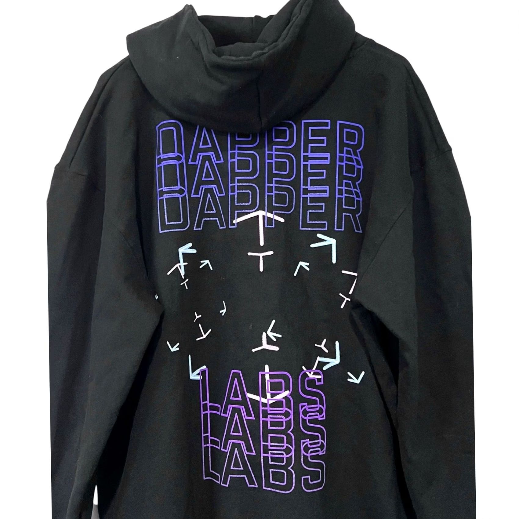 Vintage Mike Paul Atelier Dapper Labs Hoodie Pullover Black 100% Cotton Sz 2XL Unisex Adults Hoodie Black 2XL 100% Cotton Size US XXL / EU 58 / 5 - 4 Thumbnail