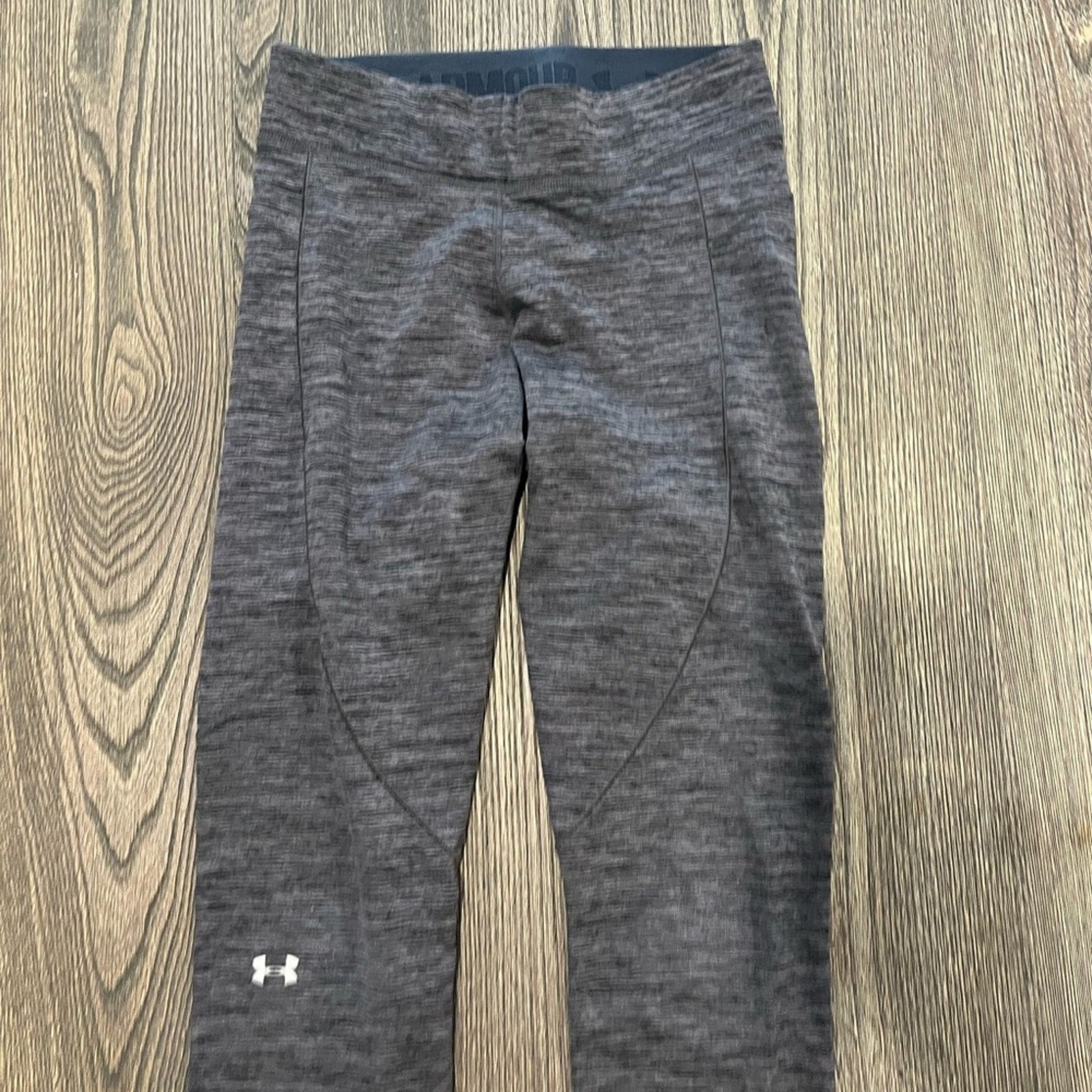 Under Armour Under Armour Leggings Straight Leg Stretch Heather Sz M Size 27" / US 4 / IT 40 - 4 Thumbnail