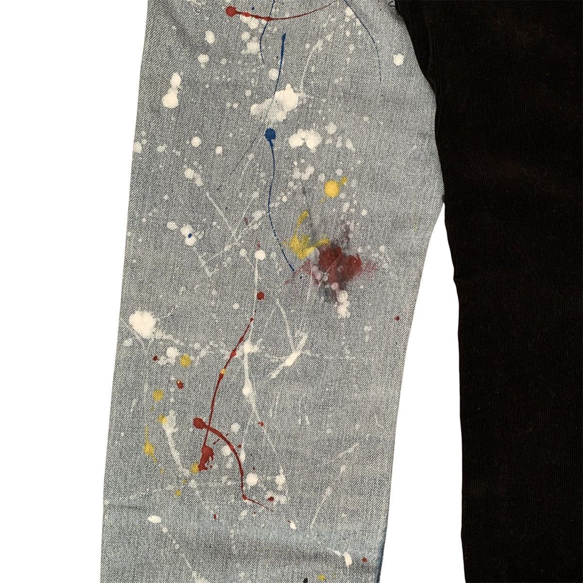 Number (N)ine SS06 Split splatter pants Size US 31 - 9 Thumbnail