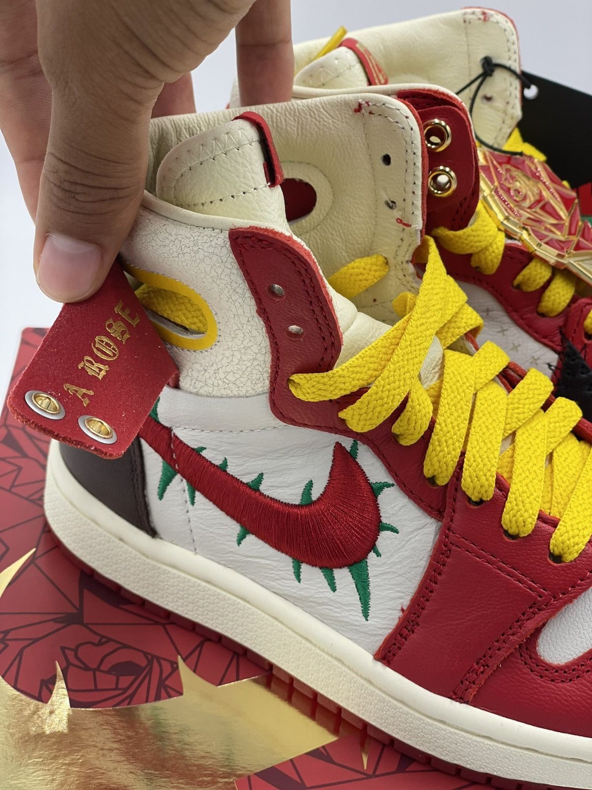 Jordan Brand × Nike Teyana Taylor x Wmns Air Jordan 1 Size US 5 / IT 35 - 5 Thumbnail