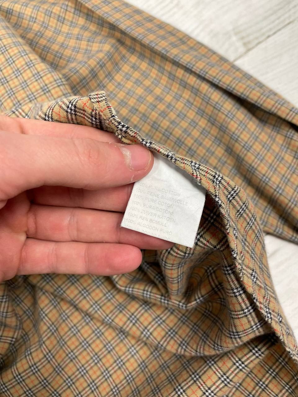 Burberry Burberrys Nova Check Shirt Button Long Sleeve Size US L / EU 52-54 / 3 - 9 Thumbnail