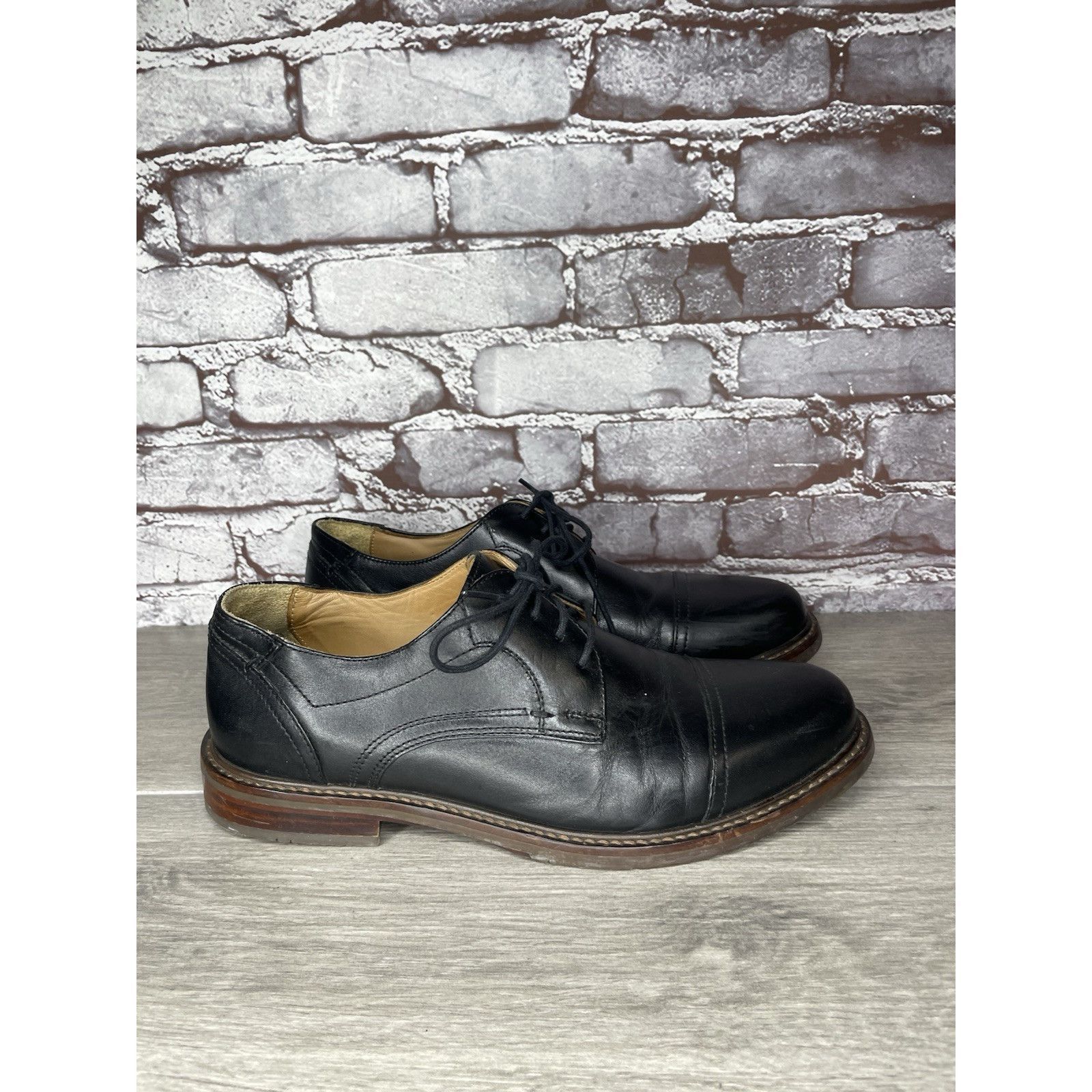 Johnston & Murphy J. Murphy by Johnston & Murphy Dress Shoes Mens 8.5 M Oxford Size US 8.5 / EU 41-42 - 4 Thumbnail