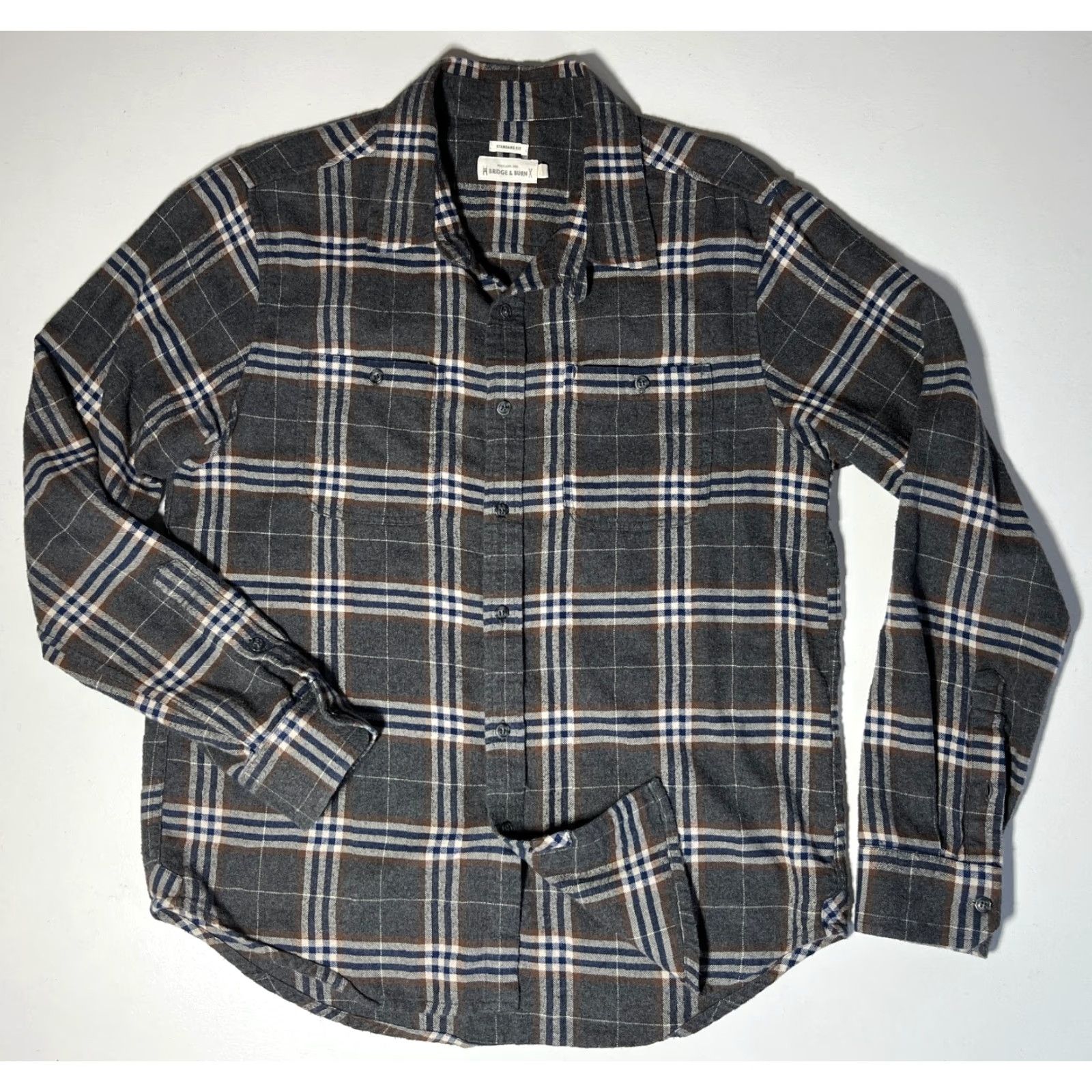 Outdoor Research MEN'S Bridge & Burn Flannel Shirt Plaid Standard Fit Sz M Size US M / EU 48-50 / 2 - 3 Thumbnail