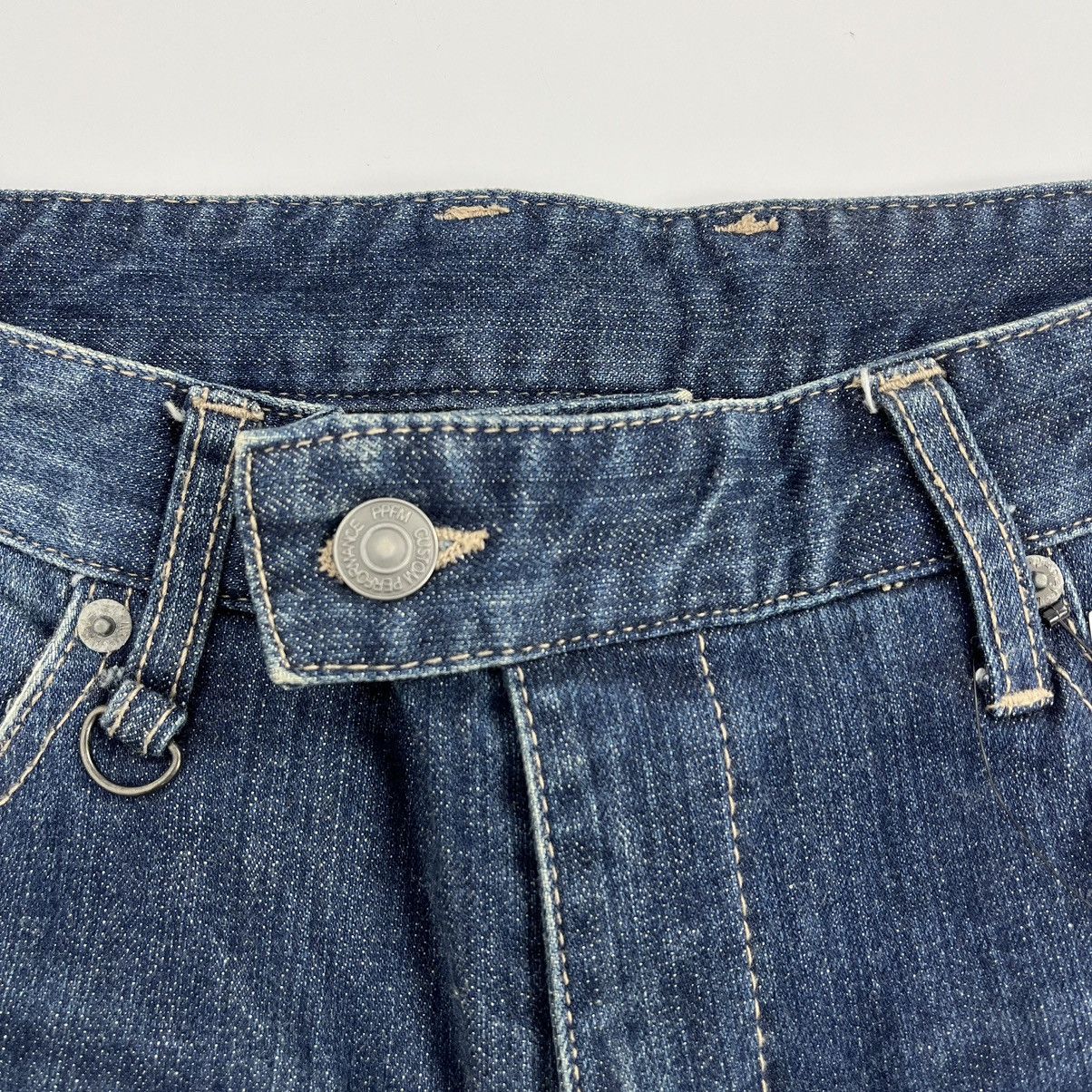 Hysteric Glamour × Japanese Brand × PPFM 2000s PPFM Bikers Multi Zipper Distressed Denim Jeans Size US 34 / EU 50 - 9 Thumbnail