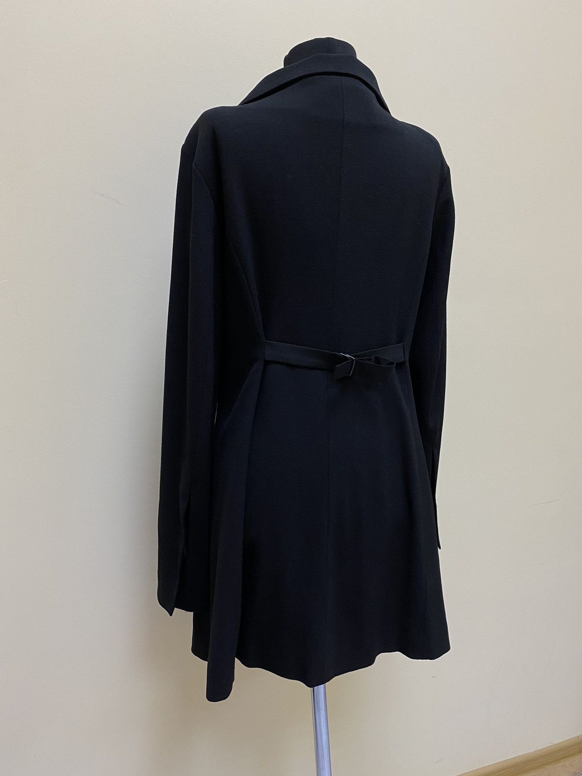 Annette Gortz Annette Gortz Womens Black Coat Jacket Virgin Wool Size 40 Size S / US 4 / IT 40 - 8 Thumbnail