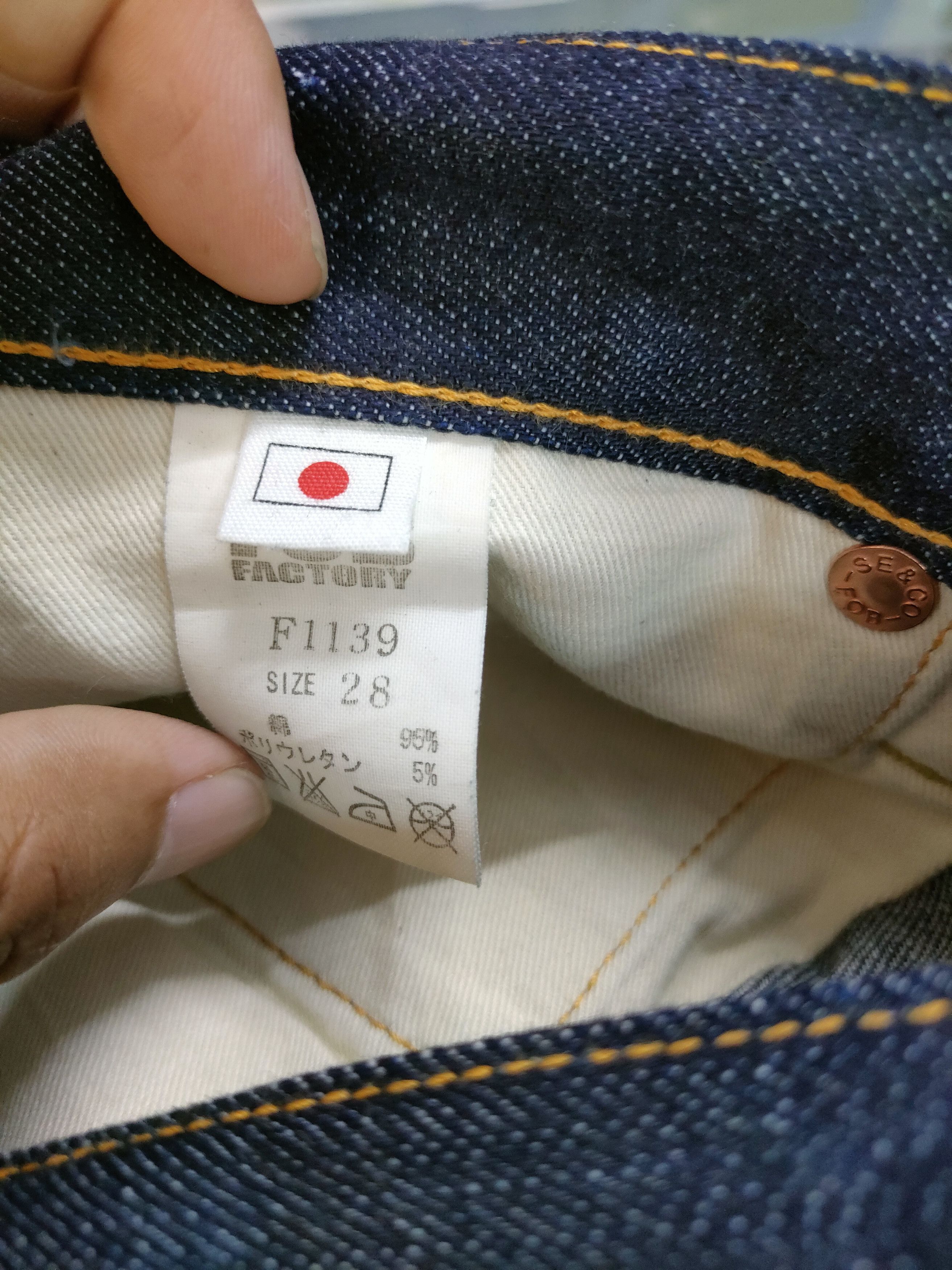 FOB Factory Fob Factory Japan Selvedge Jeans Size US 30 / EU 46 - 6 Thumbnail