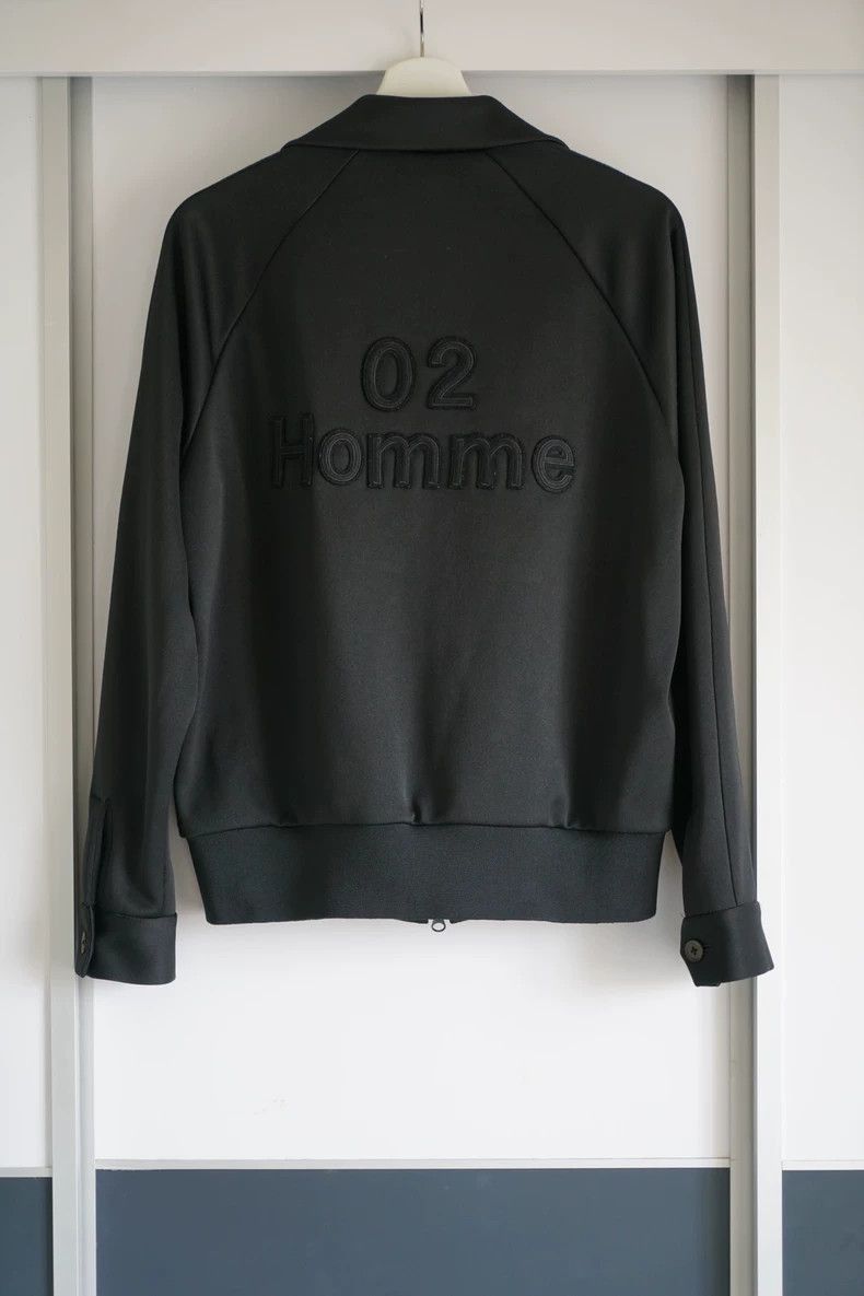 Yohji Yamamoto Yohji Yamamoto Yohji Yamamoto Digital Embroidery Zip Jacke Size US M / EU 48-50 / 2 - 2 Thumbnail