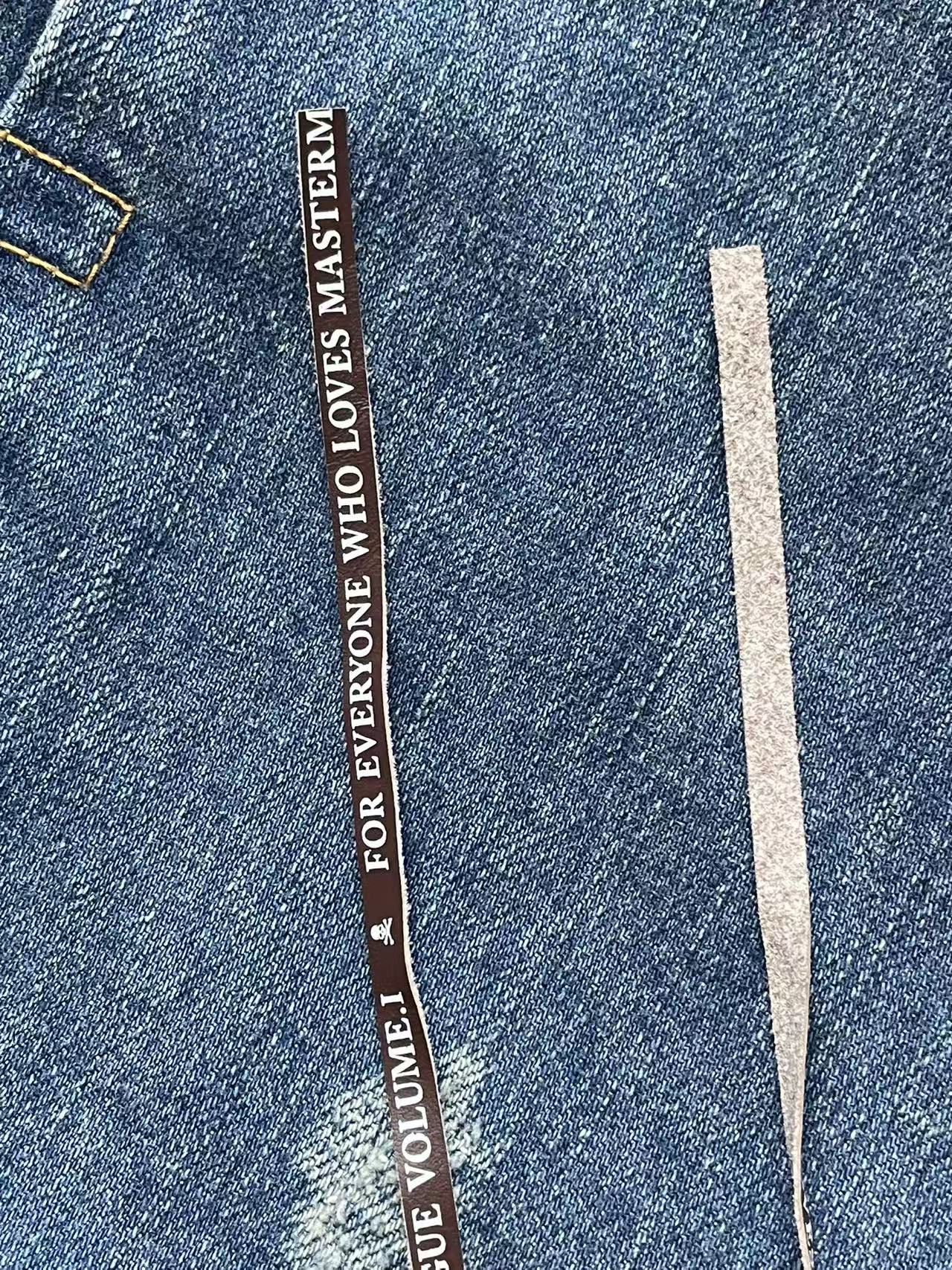 Mastermind Japan Mastermind Japan Skull Logo Denim Jacket Size US L / EU 52-54 / 3 - 9 Thumbnail