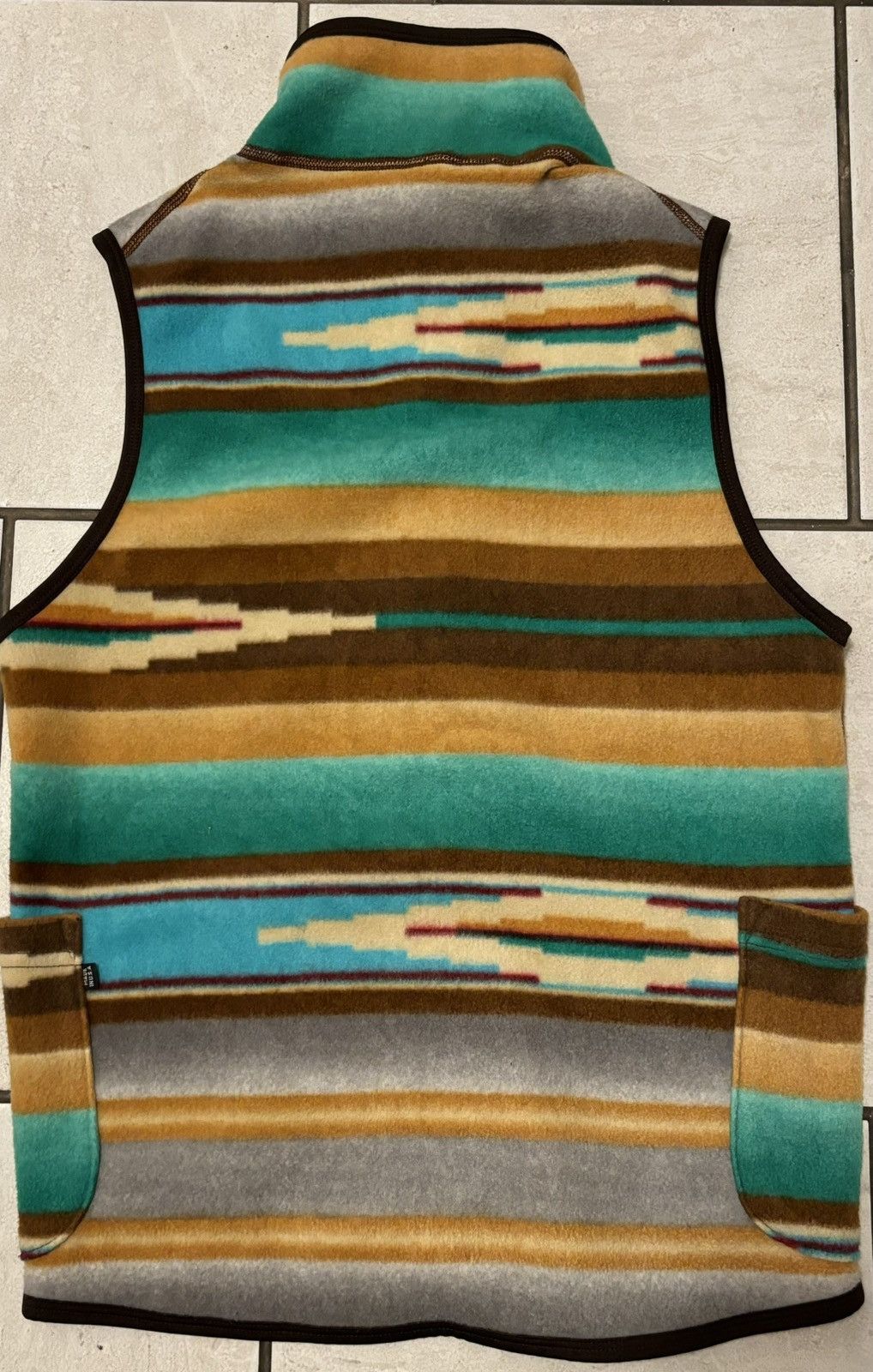 Sunny Sports × Vintage Printed Fleece Vest Size US S / EU 44-46 / 1 - 4 Thumbnail